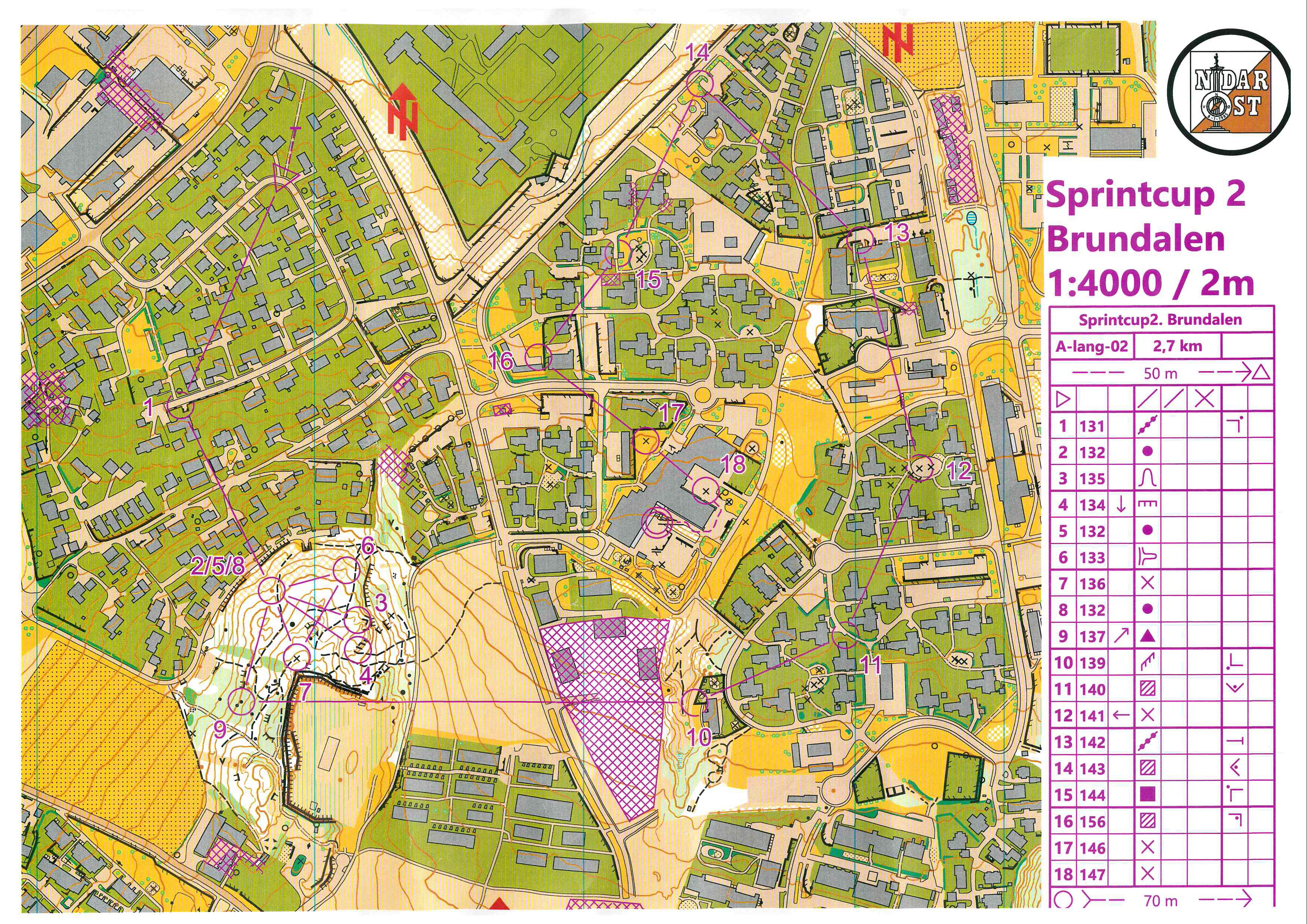 Trondheim Sprintcup # 2, Brundalen (2023-04-13)